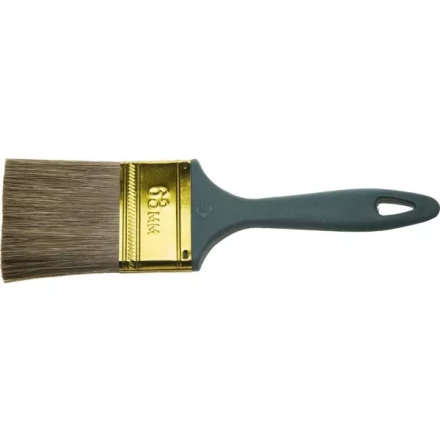 Кисть ЗУБР &quot;КП-14&quot; плоская, смешанная щетина, пластмассовая рукоятка, 63мм 4-01014-063 купить в Урае