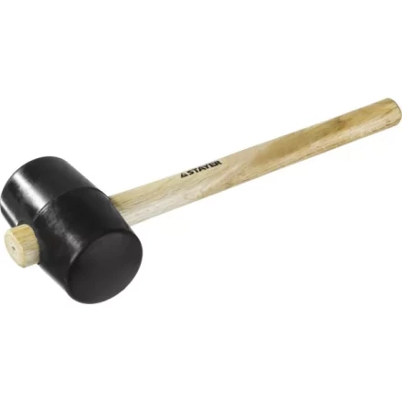 Киянка STAYER резиновая черная с деревянной ручкой, 680г 20505-75 купить в Урае