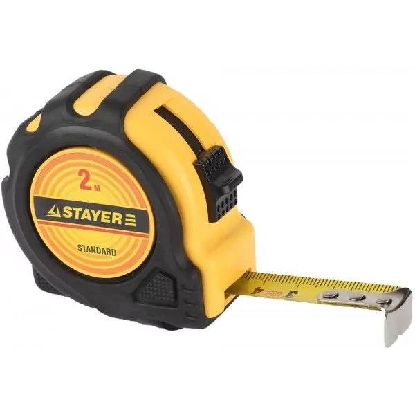 Рулетка STAYER "STANDARD" "TopTape", 2х16мм 34025-02 купить в Урае