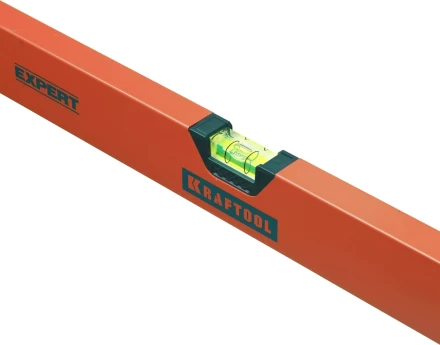 Уровень коробчатый &quot;EXPERT&quot;, KRAFTOOL 34710-180, 2 ампулы, 0,5 мм/м, 1800мм 34710-180_z01 купить в Урае