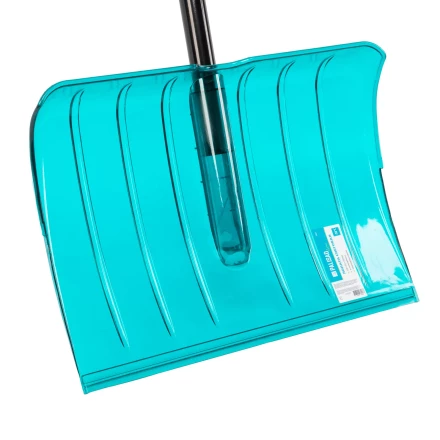 Лопата для уборки снега поликарбонат, 520 x 375 x 1390 мм, алюминиевый черенок, Luxe, Palisad 61637 купить в Урае