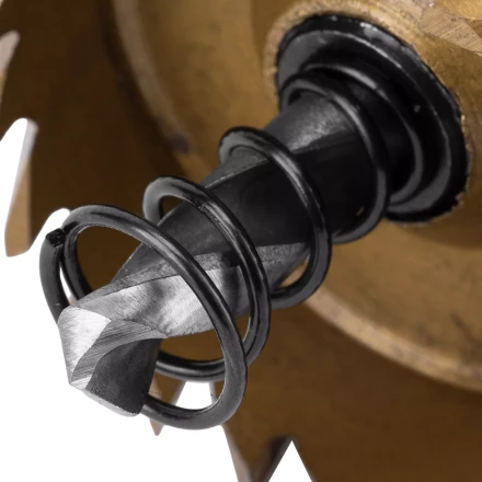 Коронка по металлу HSS, 38 мм, нитридтитановое покрытие Denzel 724111 купить в Урае