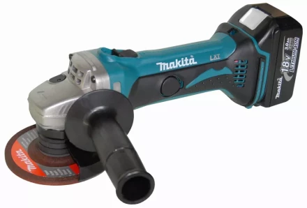 Аккумуляторная угловая шлифовальная машинка Makita BGA452RFE купить в Урае