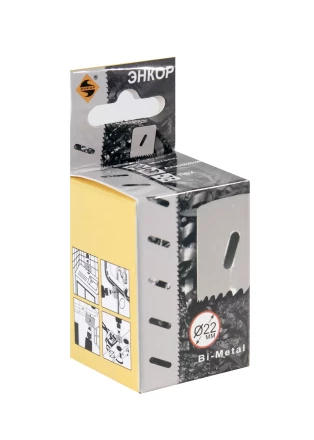 Коронка Bi-Metal Ф22 мм М3 Энкор 24122 купить в Урае