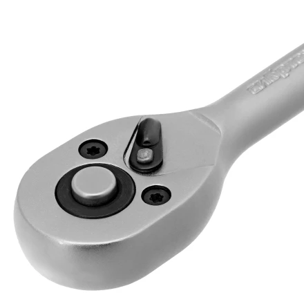 Ключ-трещотка 3/8&quot;, 45 зубьев, с быстрым сбросом, матовый хром Сибртех 14022 купить в Урае