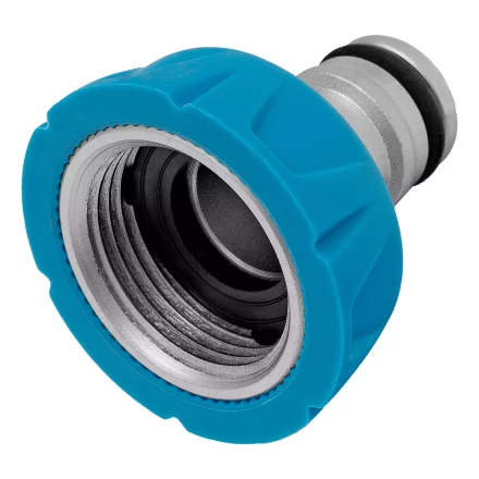 Адаптер штуцерный с внутренней резьбой 3/4&quot;, алюминий, TPR, LUXE Palisad 65831 купить в Урае