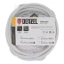 Шнур сетевой Denzel Energy Series, ПВС, 3 м, 3 x 1 мм, с неразборной вилкой, белый, 3 м, 37666 купить в Урае