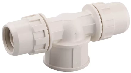 Кран ЗУБР &quot;ШиреФит&quot; запорный в сборе &quot;штуцер с гайкой - кран запорный - штуцер с гайкой&quot;, 26мм 51570-26 купить в Урае