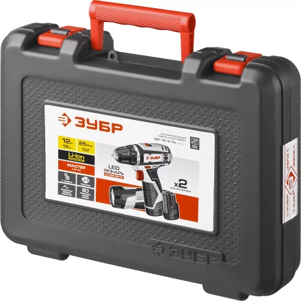 Дрель-шуруповерт 2 АКБ + фонарь ДА-12-2-Ли ФКНМ1 серия МАСТЕР купить в Урае