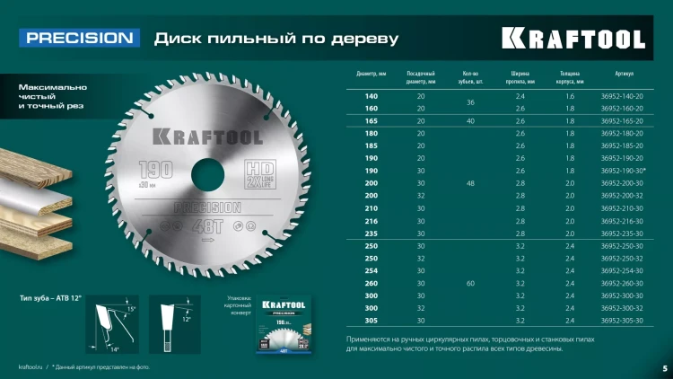 Диск пильный PRECISION, повышенный ресурс 36952-216-30 купить в Урае