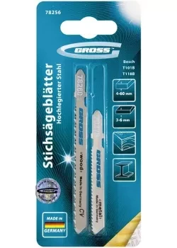Набор полотен для электролобзика универсальный 2шт GROSS 78256 купить в Урае