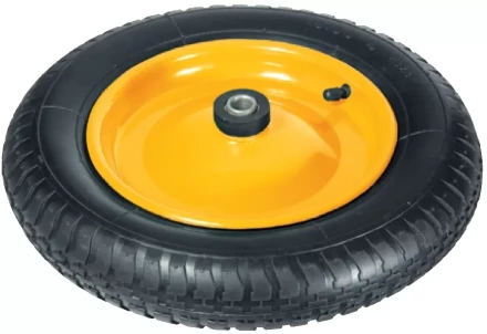 Колесо пневматическое 4.80/4.00-8 D380мм подш. внут. диам. 20мм длина оси 90мм PALISAD 68948 купить в Урае