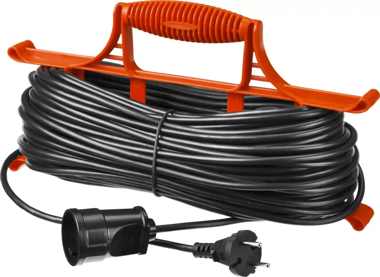Удлинитель электрический "MAXElectro" на рамке, 50 м, 1 гнездо, STAYER 55018-50 купить в Урае