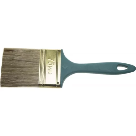 Кисть ЗУБР &quot;КП-14&quot; плоская, смешанная щетина, пластмассовая рукоятка, 75мм 4-01014-075 купить в Урае