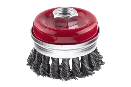 Кордщетка HAMMER чаша 65мм для УШМ витая сталь (207-109) купить в Урае