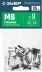 ЗУБР М6, станд. бортик, 15 шт, стальные резьбовые заклепки с насечками, Профессионал (31318-06) купить в Урае