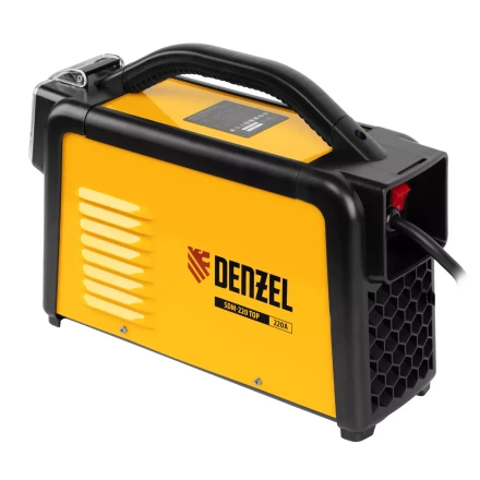 Аппарат инвертор. дуговой сварки SDM-220 Top, 220 А, ПВ 60% кейс// Denzel 94358 купить в Урае