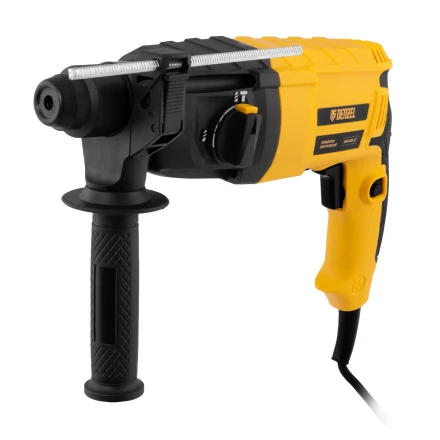 Перфоратор электрический Denzel RHH-600-22, SDS-plus, 600 Вт, 2,5 Дж, 2 реж. 26602 купить в Урае
