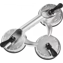 Стеклодомкрат ЗУБР "ПРОФИ" алюминиевый, профессиональный, тройной, 140кг 33723-3