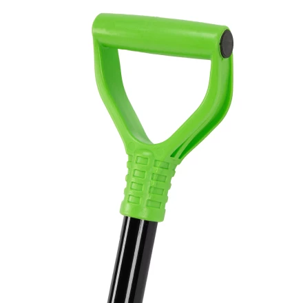 Лопата для уборки снега пластиковая Palisad, 400х417х1390 мм, алюминиевый черенок, 61395 купить в Урае