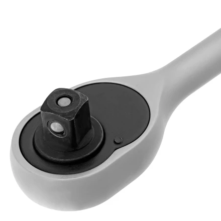 Ключ-трещотка 1/2&quot; Сибртех, 45 зубьев, с быстрым сбросом, матовый хром 14023 купить в Урае