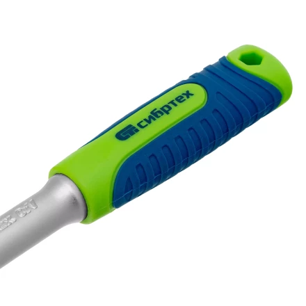 Ключ-трещотка 1/2&quot; Сибртех, 45 зубьев, с быстрым сбросом, матовый хром 14023 купить в Урае