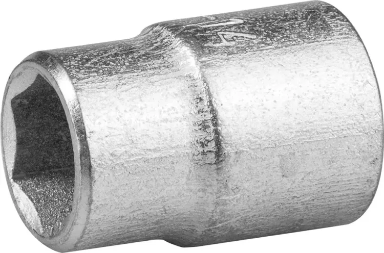 Головка торцовая НИЗ (1/2"), 40Х, шестигранная, оцинкованная, 14мм 2772-14 купить в Урае
