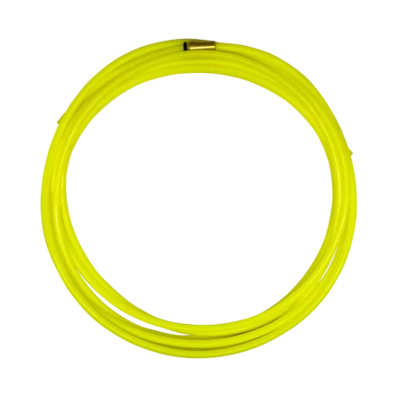 Канал подающий тефлоновый д. 1,2-1,6 мм (5,5м / желтый) XL126.0045 купить в Урае