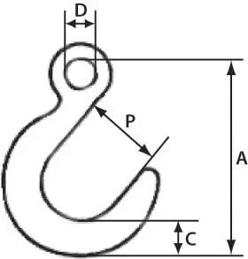 Строп 1СЦ-2.0 т. L=1.50м 8 кл кч с широким зевом купить в Урае