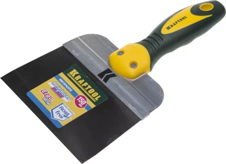 Шпатель KRAFTOOL фасадный с двухкомпонентной ручкой, нержавеющее полотно, 150мм 10036-150 купить в Урае