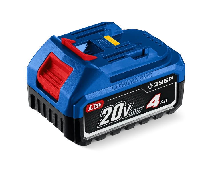 ЗУБР Power PRO, 20 В, 4.0 А/ч, аккумулятор LMS, ПРОФЕССИОНАЛ (BP-P-20-4) купить в Урае