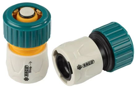 Набор соединителей RACO &quot;Original&quot; (шланг-насадка) с автостопом, 3/4&quot; 4250-55266B купить в Урае