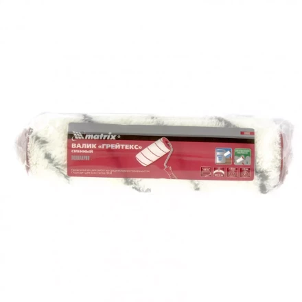 Валик сменный &quot;Грейтекс&quot; 180 мм ворс 12 мм D 40 мм D ручки 6 мм полиакрил Matrix 80892 купить в Урае