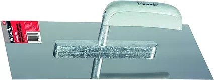 Гладилка из нержавеющей стали 600 х 130 мм деревянная ручка  MATRIX 86735 купить в Урае