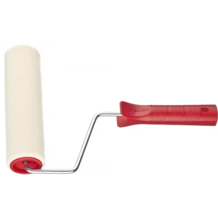 Валик ЗУБР &quot;МАСТЕР&quot; &quot;ВЕЛЮР&quot;, 100% шерсть, ворс 4мм, ручка 6мм, d=40/180мм 03535-18 купить в Урае