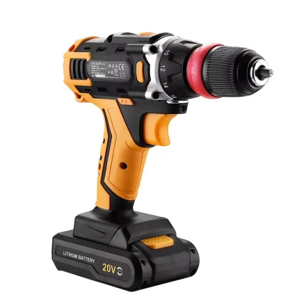 Дрель аккумуляторная DEKO DKCD20FU-Li, 063-4176, со съемным патроном купить в Урае