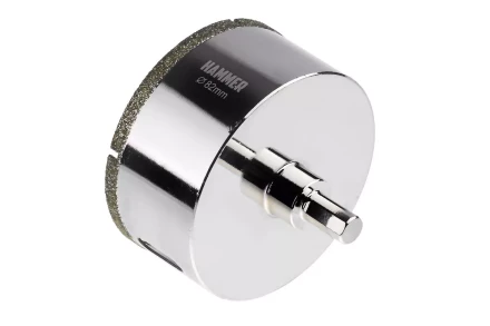 Коронка алмазная HAMMER Ф82мм HEX(DHS82.0*65/5) купить в Урае