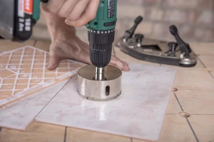 Коронка алмазная HAMMER Ф82мм HEX(DHS82.0*65/5) купить в Урае