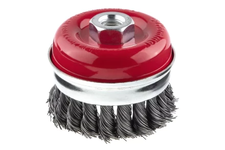 Кордщетка HAMMER чаша 75мм для УШМ витая сталь (207-110) купить в Урае