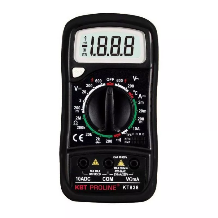 Мультиметр цифровой KT838 PROLINE КВТ купить в Урае