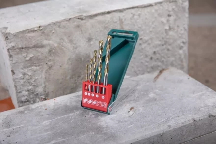 Набор сверл HAMMER No4 5шт. 4-10мм купить в Урае