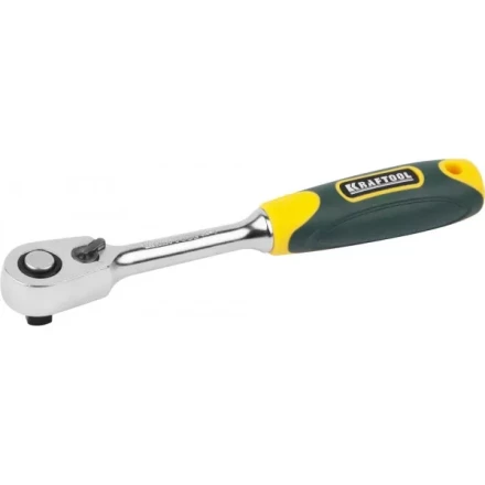 Трещотка для торцовых головок KRAFTOOL &quot;PRO&quot;, Сr-V сталь, 60 зубцов, 1/4&quot; 27794-1/4_z02 купить в Урае