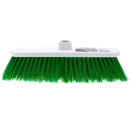 Щетка пластмассовая для подметания пола, 27 см, без черенка, салатовая щетина, Home Palisad 935425 купить в Урае