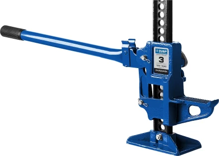 Домкрат ЗУБР реечный, механический, 3т, 154-1070мм 43045-3-110 купить в Урае