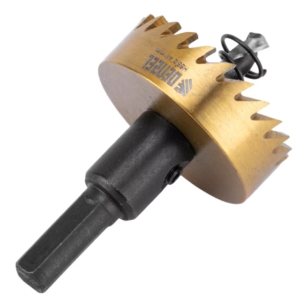 Коронка по металлу HSS, 41 мм, нитридтитановое покрытие Denzel 724113 купить в Урае