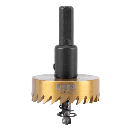 Коронка по металлу HSS, 41 мм, нитридтитановое покрытие Denzel 724113 купить в Урае