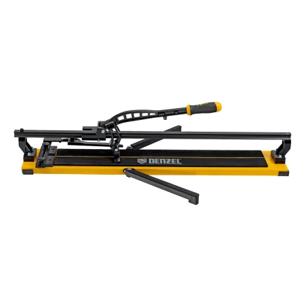 Плиткорез рельсовый Denzel 800х16мм, каретка на подш., стальная станина, усил. рукоятка-пенал 877016 купить в Урае