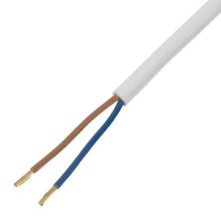 Шнур сетевой Denzel Energy Series, ПВС, 1,5 м, 2 x 1,5 мм, с неразборной вилкой, белый, 3 м, 37668 купить в Урае