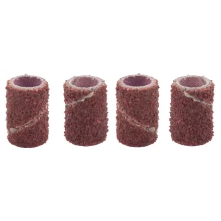 Лента ЗУБР абразивная, P 80, посадка d 6,3, L 12,7мм, 4шт 35917 купить в Урае