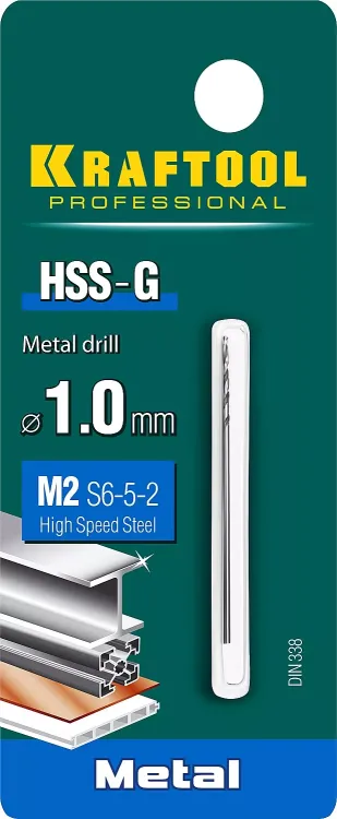 Сверла по металлу HSS-G Оберон 29651-1 купить в Урае